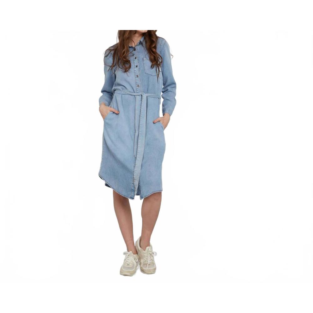 NEW JAPPAREL kimberly denim dress in blue